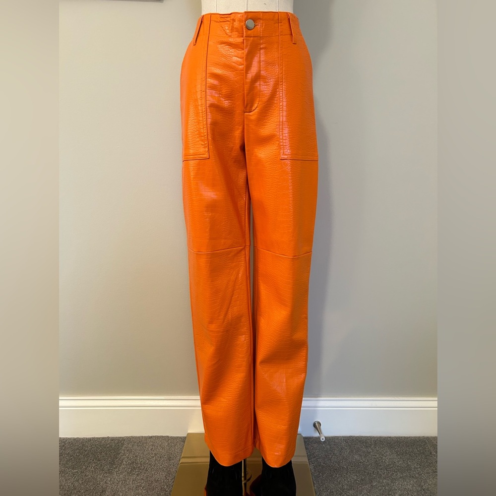 Forever 21 Faux Alligator Pants